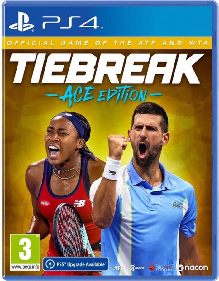 Nacon Tiebreak: Official Game of the APT & WTA Ace Edition PS4