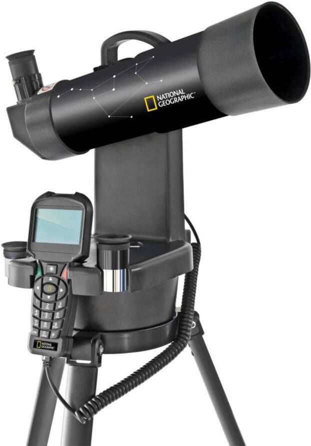 National Geographic refractortelescoop 70 350 18x-35x aluminium zwart