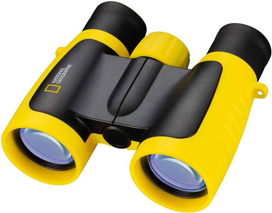 National Geographic verrekijker 3-30 mm BK-7 junior 10 5 cm geel zwart