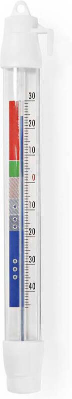 Nedis Analoge Vriezer- en Koelkastthermometer FFTH110WH Wit