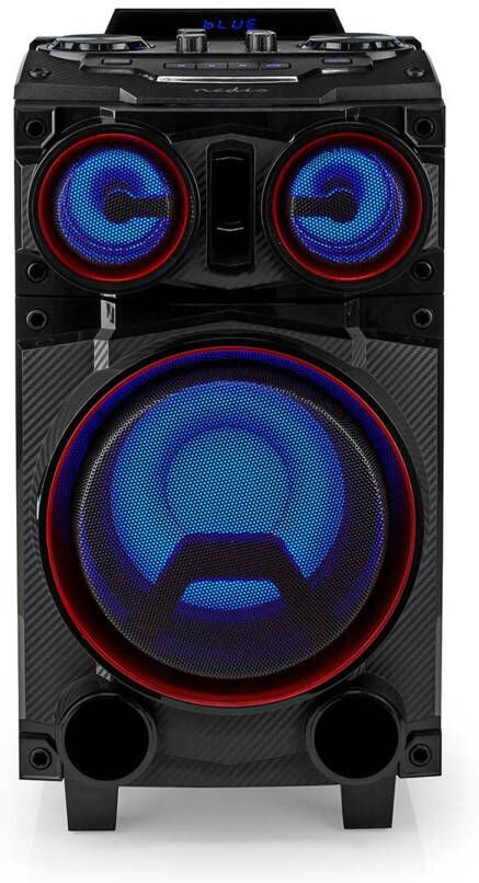 Nedis Bluetooth Party Speaker | Sppt800bk | Zwart