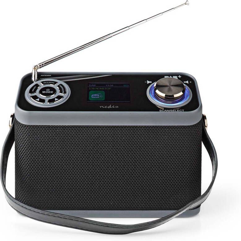 Nedis Dab+ Radio | Rddb5200bk | Zwart