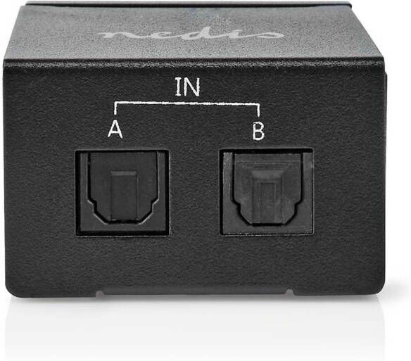 Nedis Digitale Audio-switch | Aswi2512bk | Zwart