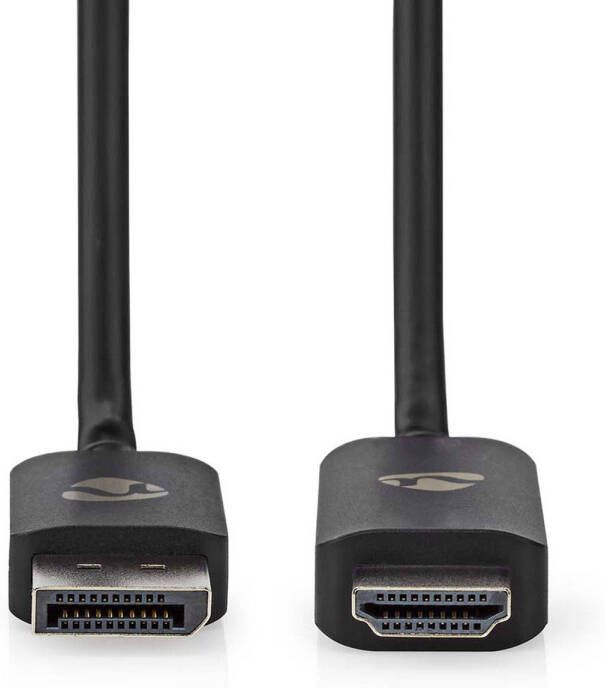 Nedis Displayport-adapter | Ccgb37108bk18 | Zwart