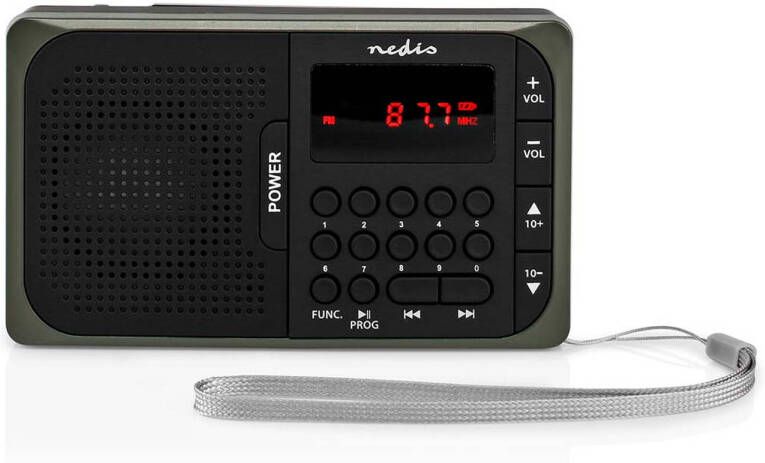 Nedis FM-Radio RDFM2100GY