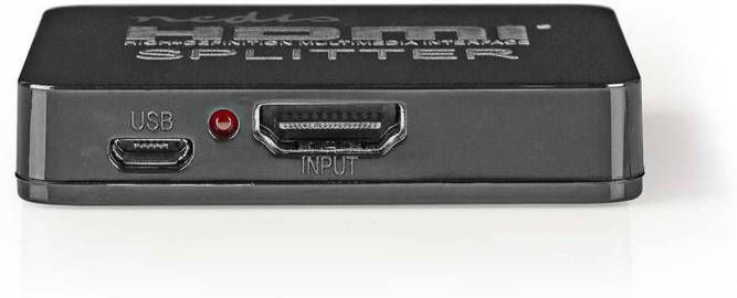 Nedis Hdmi-splitter | Vspl34002bk | Zwart