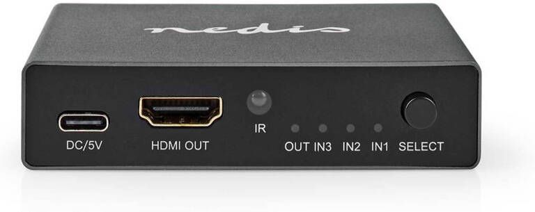 Nedis Hdmi-switch | Vswi3493at | Antraciet