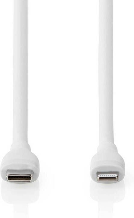 Nedis Lightning Kabel | Ccgb39800wt15 | Wit