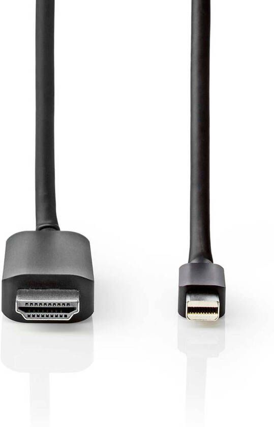 Nedis Mini Displayport-kabel | Ccgb37604bk20 | Zwart