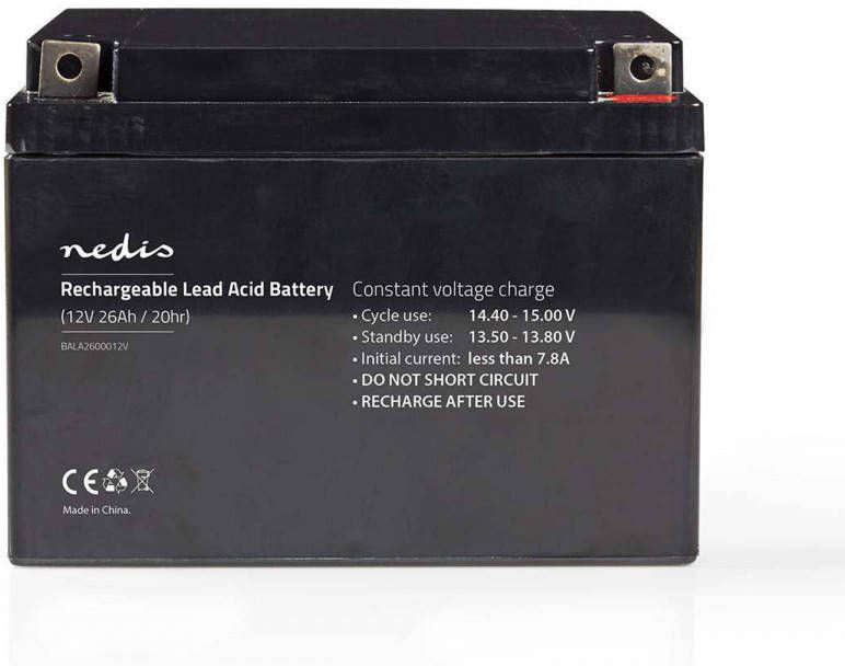 Nedis Oplaadbare Loodaccu BALA2600012V