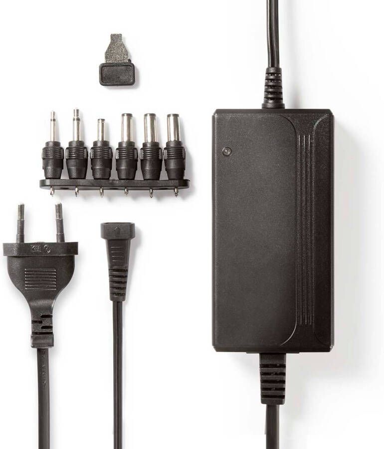 Nedis Universele Ac-stroomadapter | Acpa008 | Zwart