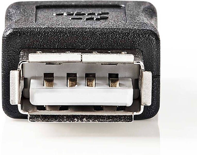 Nedis USB-A Adapter CCGB60900BK Zwart