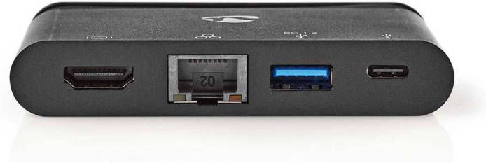 Nedis USB Multi-Port Adapter TCARF260BK Zwart