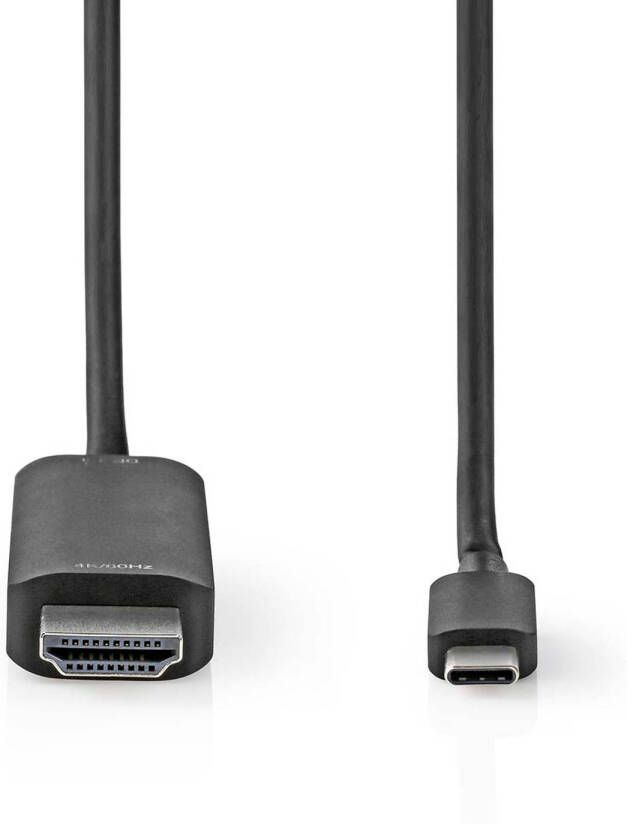 Nedis Usb-c Adapter | Ccgl64655bk10 | Zwart