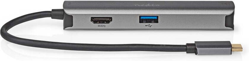 Nedis Usb Multi-port Adapter | Ccbw64210at02 | Antraciet