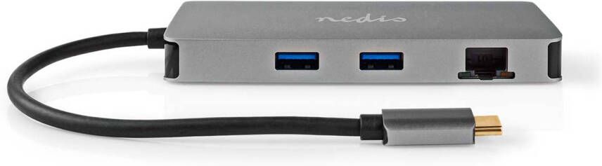 Nedis Usb Multi-port Adapter | Ccbw64250at02 | Antraciet