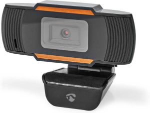 Nedis Webcam 1080p 30fps met microfoon zwart USB