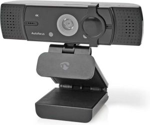 Nedis Webcam 4K 30fps WCAM120BK met microfoon