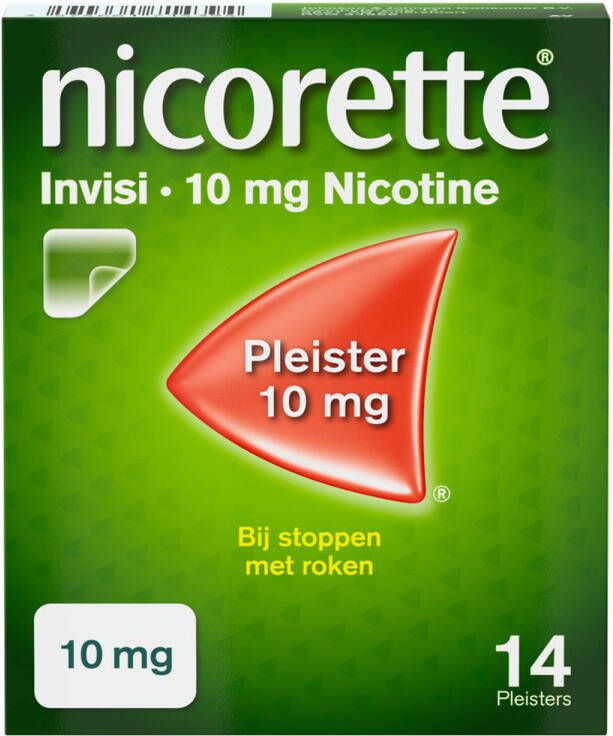 Nicorette Invisi 10 mg Nicotine Pleister