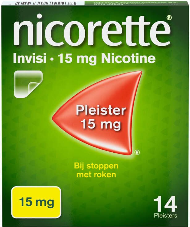 Nicorette Invisi 15 mg Nicotine Pleister