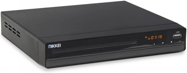 Nikkei ND75H DVD speler met Full HD-upscaling HDMI en USB-poort (22 5 cm)