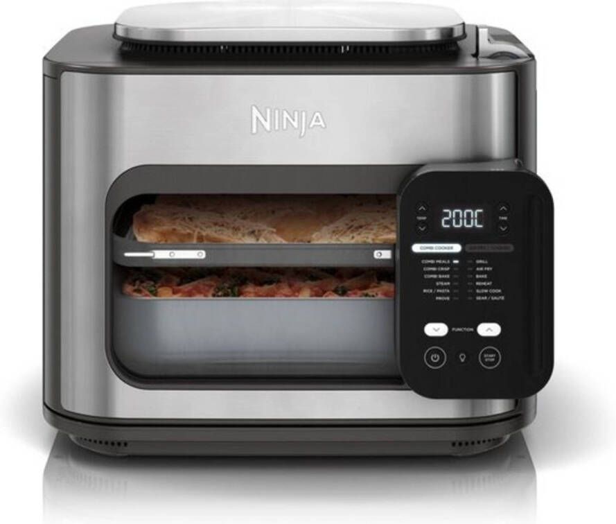 Ninja Combi 12-in-1 Multicooker Oven en AirFryer 12 5 Liter Volledige Maaltijden in 15 minuten SFP700EU