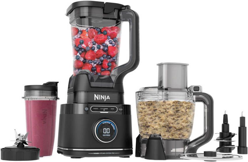 Ninja Detect 3-in-1 Foodprocessor Blender en Smoothie Maker BlendSense Technologie 2024 Model TB401EU