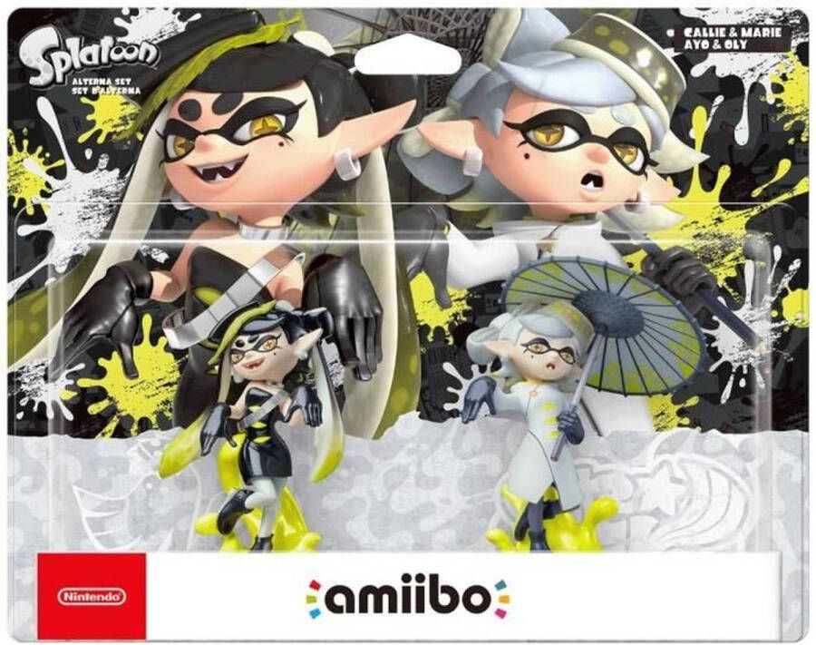 Nintendo Figurine Amiibo Ayo & Oly: Set d'Alterna Collectie Splatoon