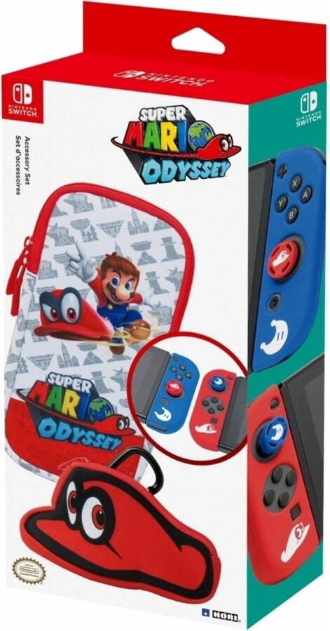 Nintendo Hori Accessory Set Mario Odyssey