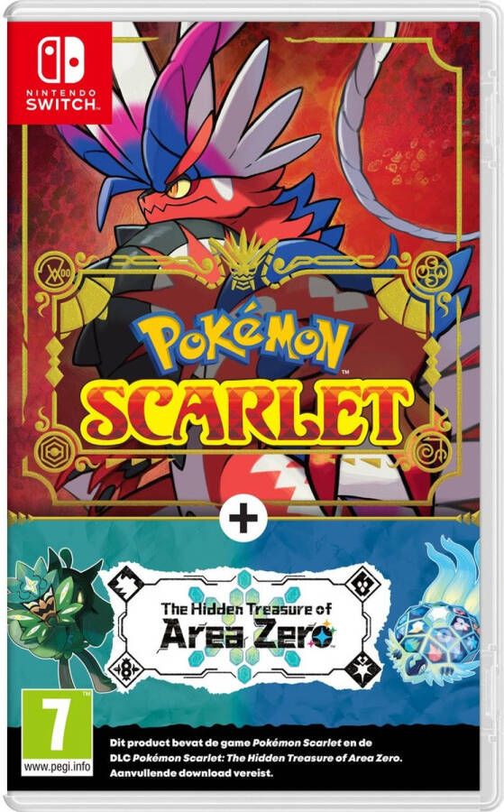 Nintendo Pokémon Scarlet Bundel: The Hidden Treasure of Area Zero Switch