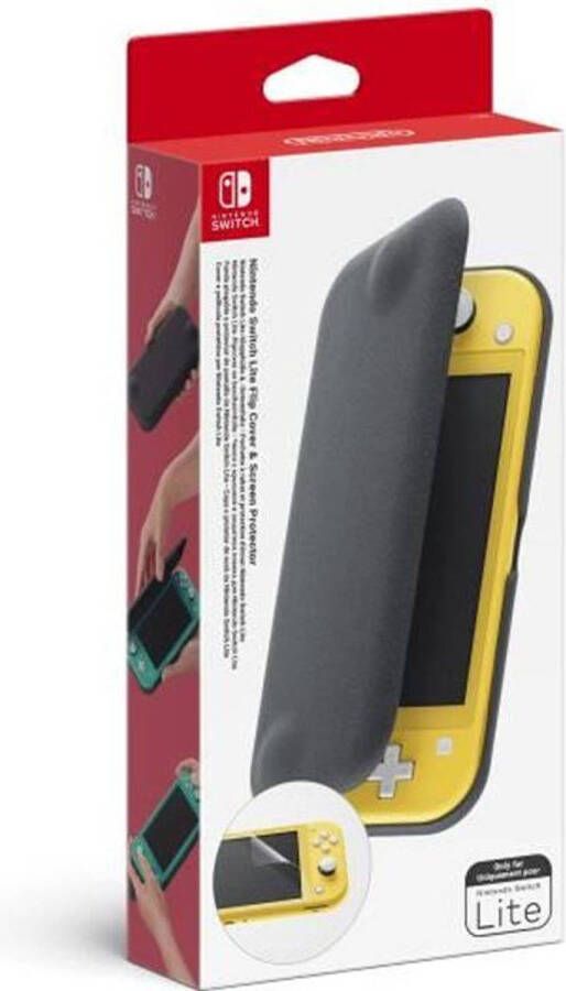Nintendo Switch Lite Flip Cover en Screen Protector