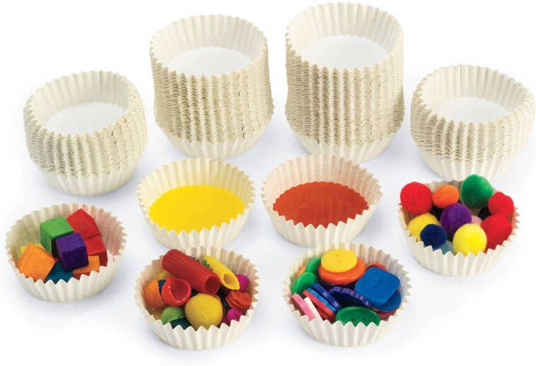 No brand Colorations Knutsel Cupjes Set van 100