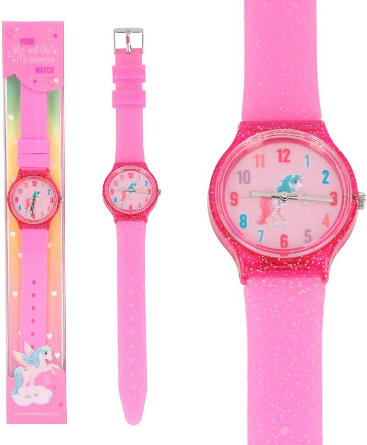 No brand Depesche Ylvi Horloge Roze