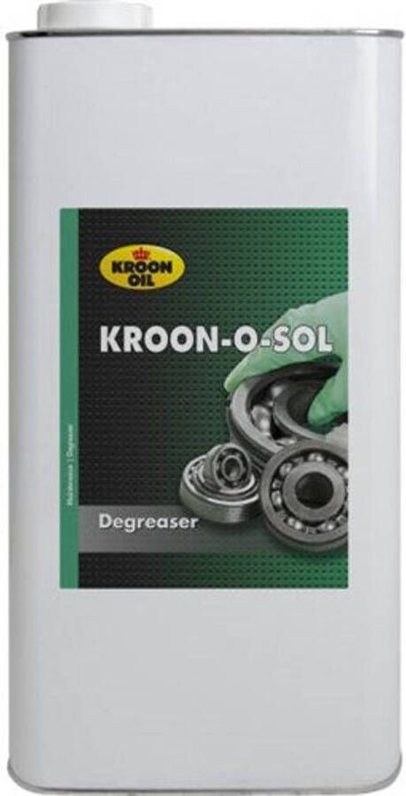 No brand Kroon-Oil can a 5l kroon-o-sol ontvetter