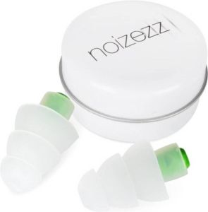 NOIZEZZ Green Medium One size fits all gehoorbescherming met demping tot 24 dB Groen paar