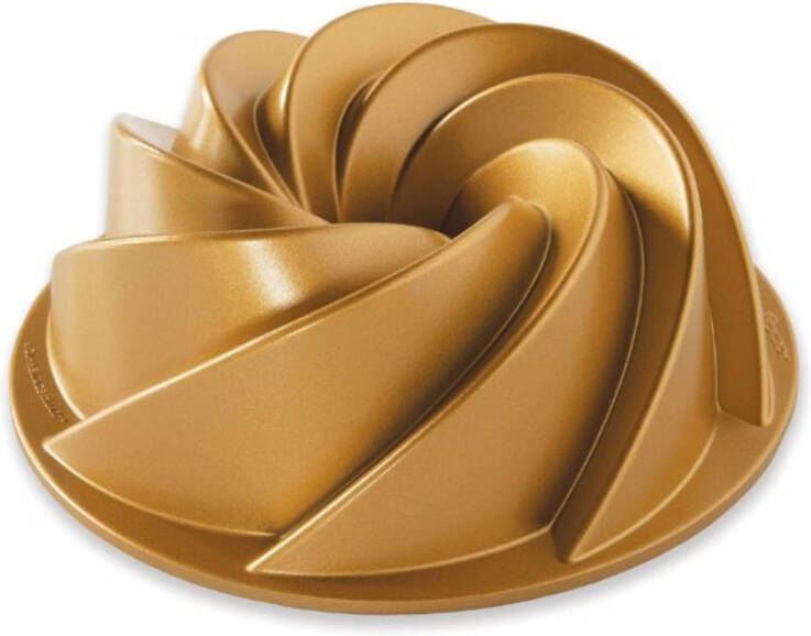 Nordic Ware Tulband Bakvorm 6-cup Heritage Bundt Pan Premier Gold Little Bundts