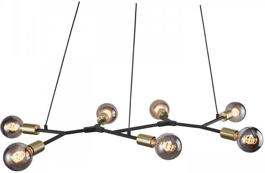 Nordlux Josefine hanglamp | zevenlichts | E27 | in hoogte verstelbaar | zwart - Foto 4