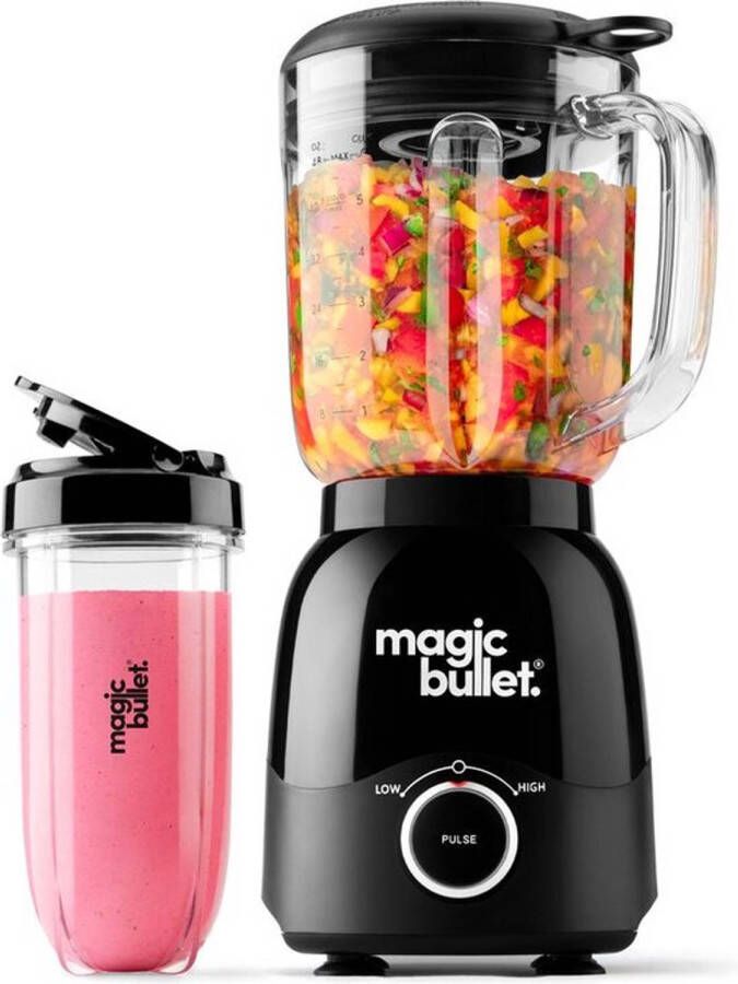 Nutribullet magic bullet Combo Blender Full Sized 600 watt 1 4L Inclusief To Go Beker