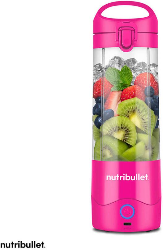 Nutribullet Portable Blender To Go Mini Blender Draadloos Fel Roze