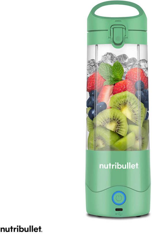 Nutribullet Portable Blender To Go Mini Blender Draadloos Licht Groen