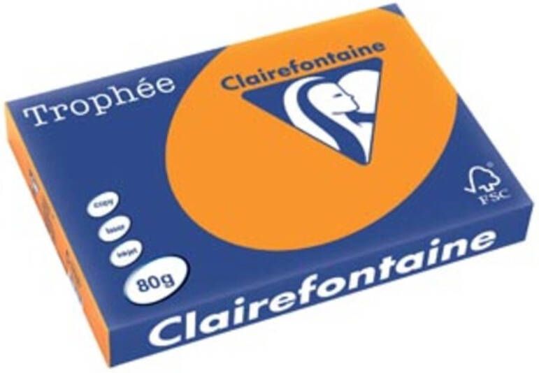 OfficeTown Clairefontaine Trophée Intens A3 feloranje 80 g 500 vel