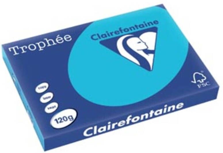 OfficeTown Clairefontaine Trophée Intens A3 koningsblauw 120 g 250 vel