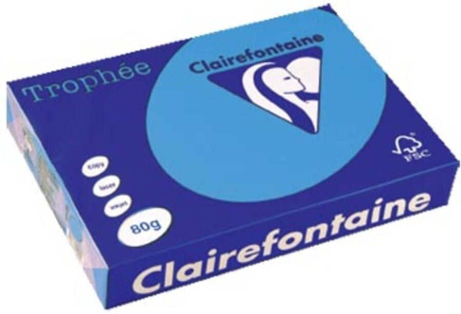 OfficeTown Clairefontaine Trophée Intens A4 koningsblauw 80 g 500 vel