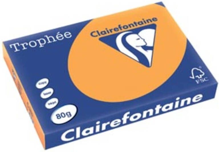 OfficeTown Clairefontaine Trophée Pastel A3 oranje 80 g 500 vel