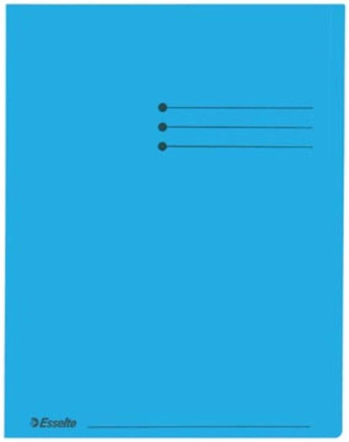 OfficeTown Esselte dossiermap blauw pak van 100 stuks