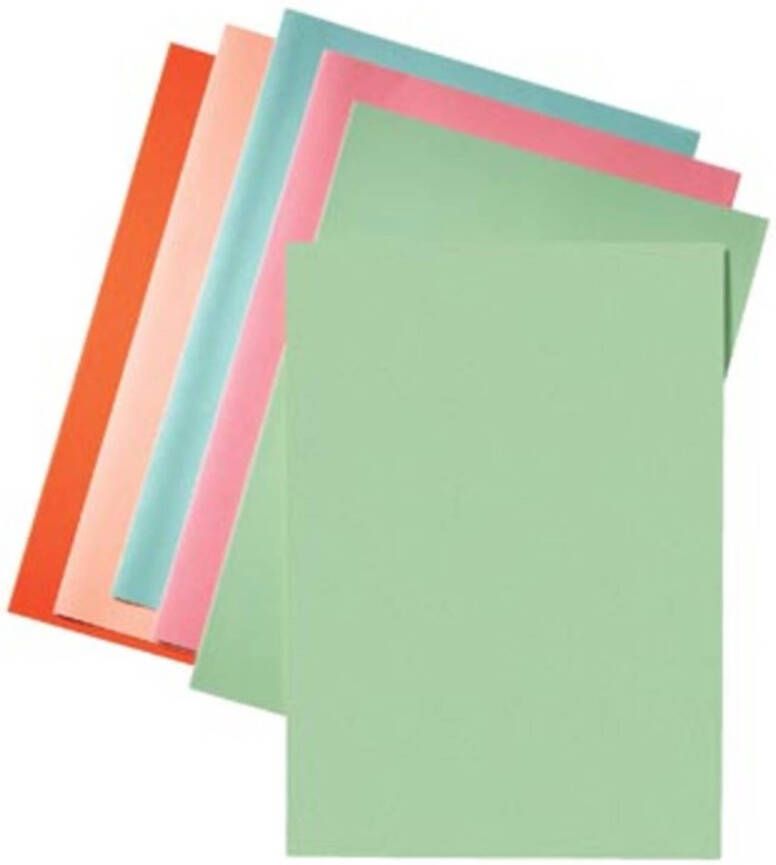OfficeTown Esselte dossiermap groen papier van 80 g m² pak van 250 stuks