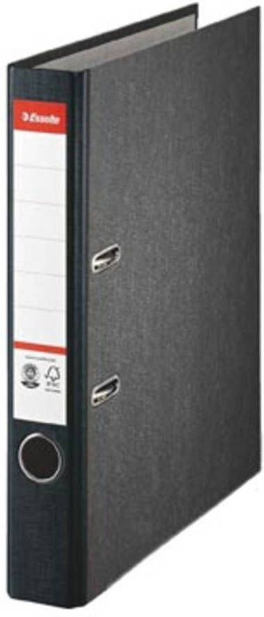 OfficeTown Esselte standaard ordner ft A4 rug 55 mm gewolkt karton zwart
