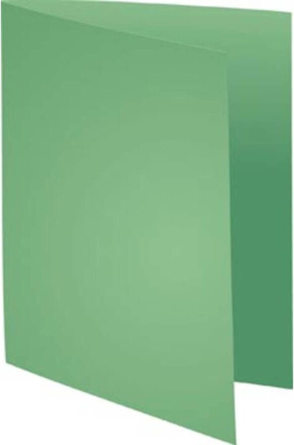 OfficeTown Exacompta dossiermap Forever met zichtrand ft A4 pak van 100 groen