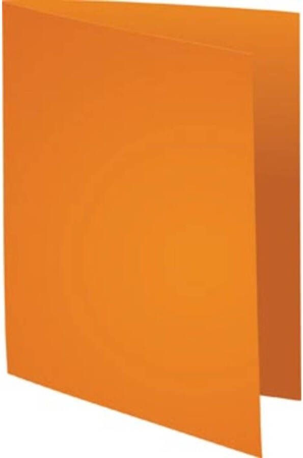 OfficeTown Exacompta dossiermap Super 180 voor ft A4 pak van 100 stuks oranje