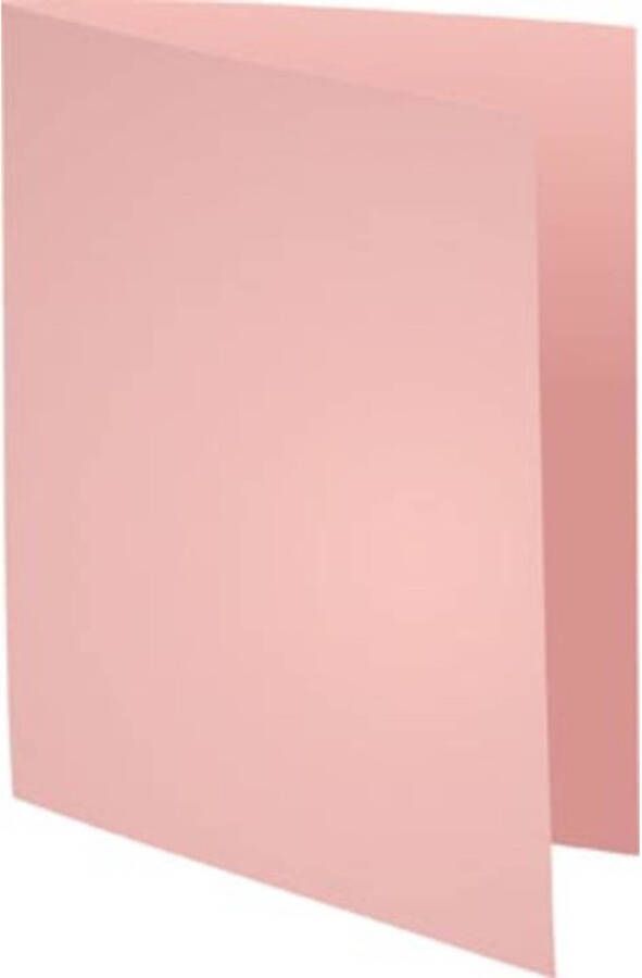 OfficeTown Exacompta dossiermap Super 180 voor ft A4 pak van 100 stuks roze